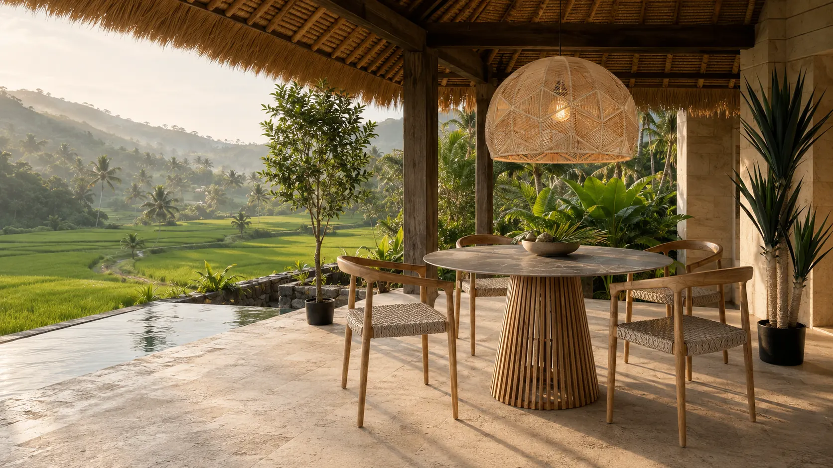 Kayalami natural furniture handcrafted in Indonesia