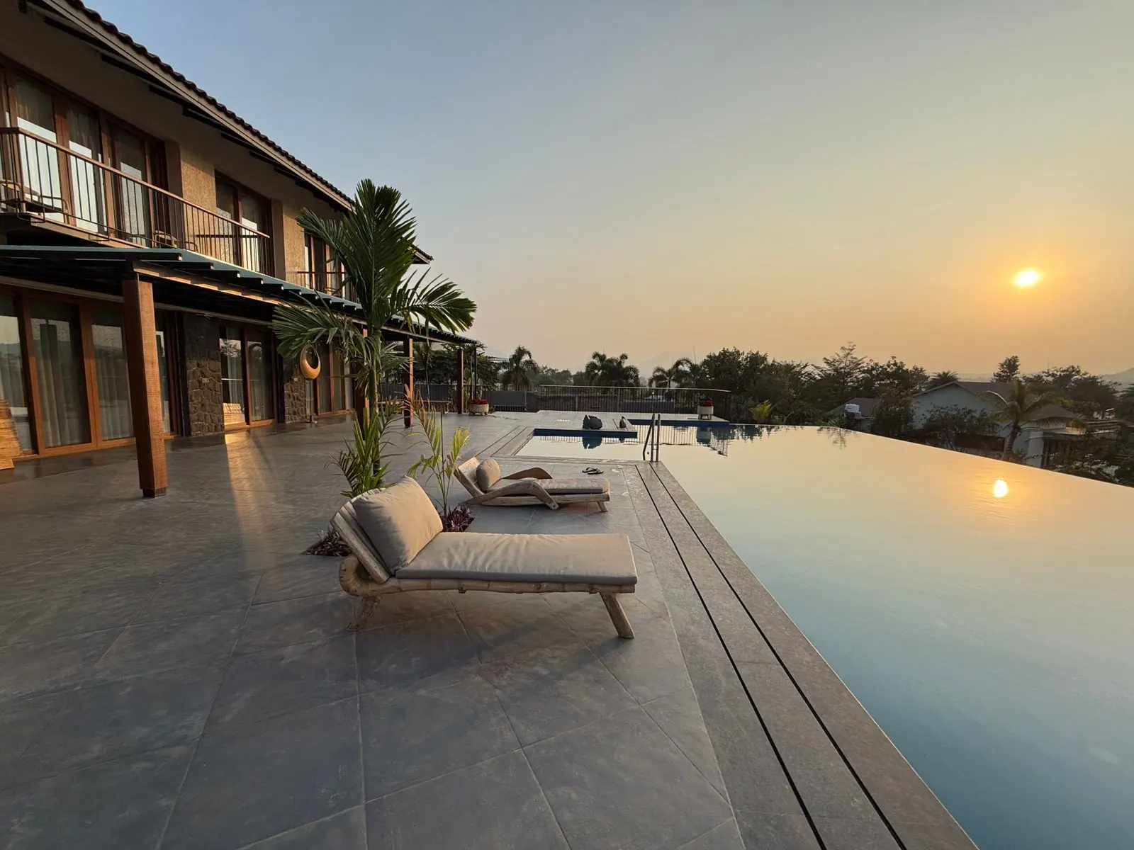 Outdoor furniture by Kayalami Collections in a hospitality project