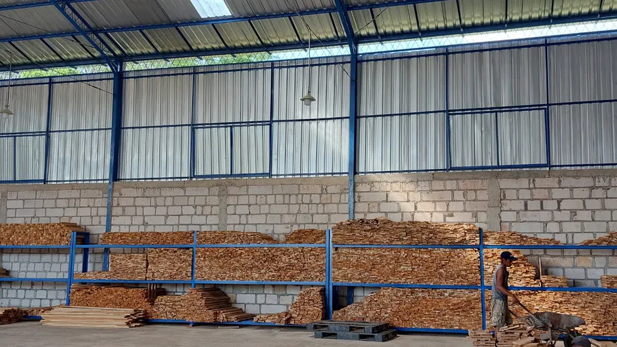 Furniture material sourcing and production