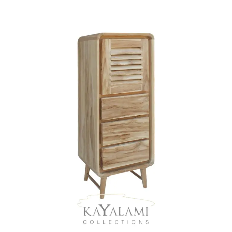 Hecona Tall Cabinet Chest Of Drawers